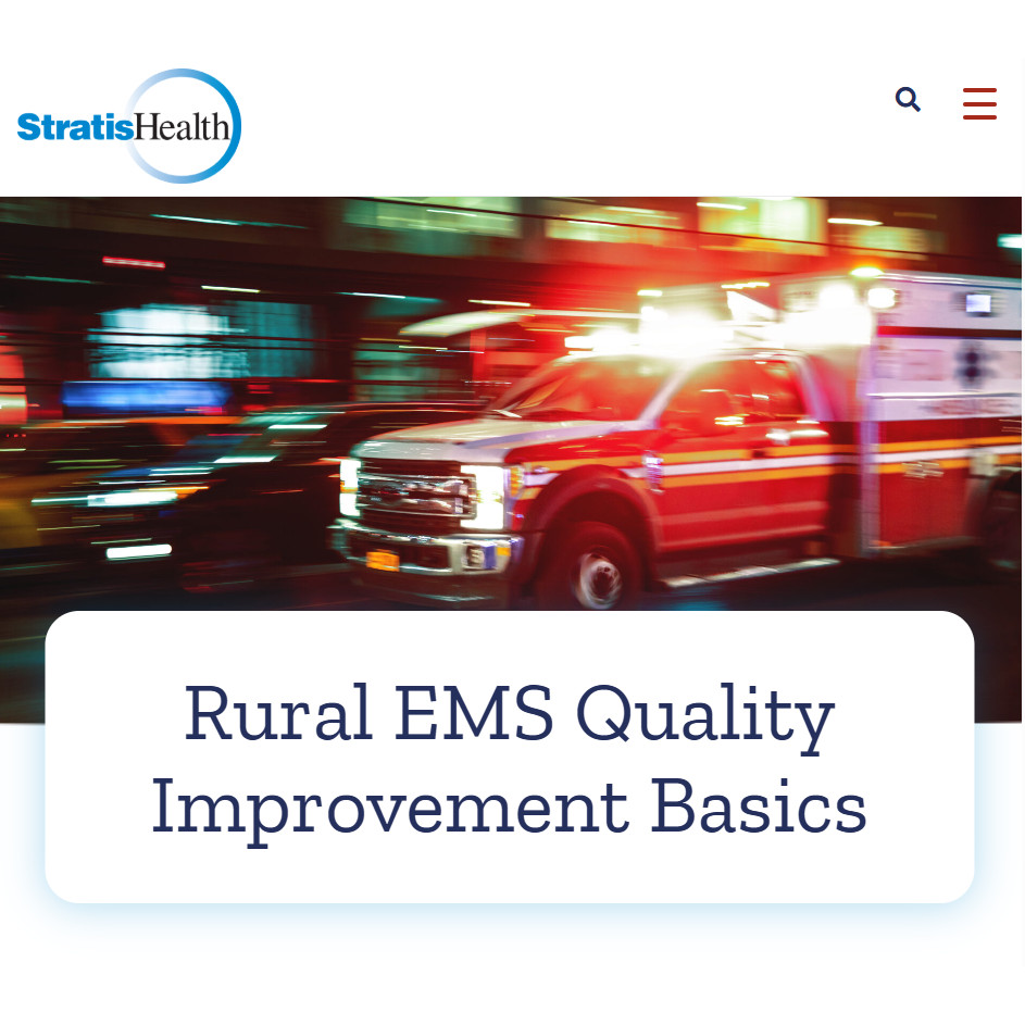 Rural EMS Quality Improvement Basics